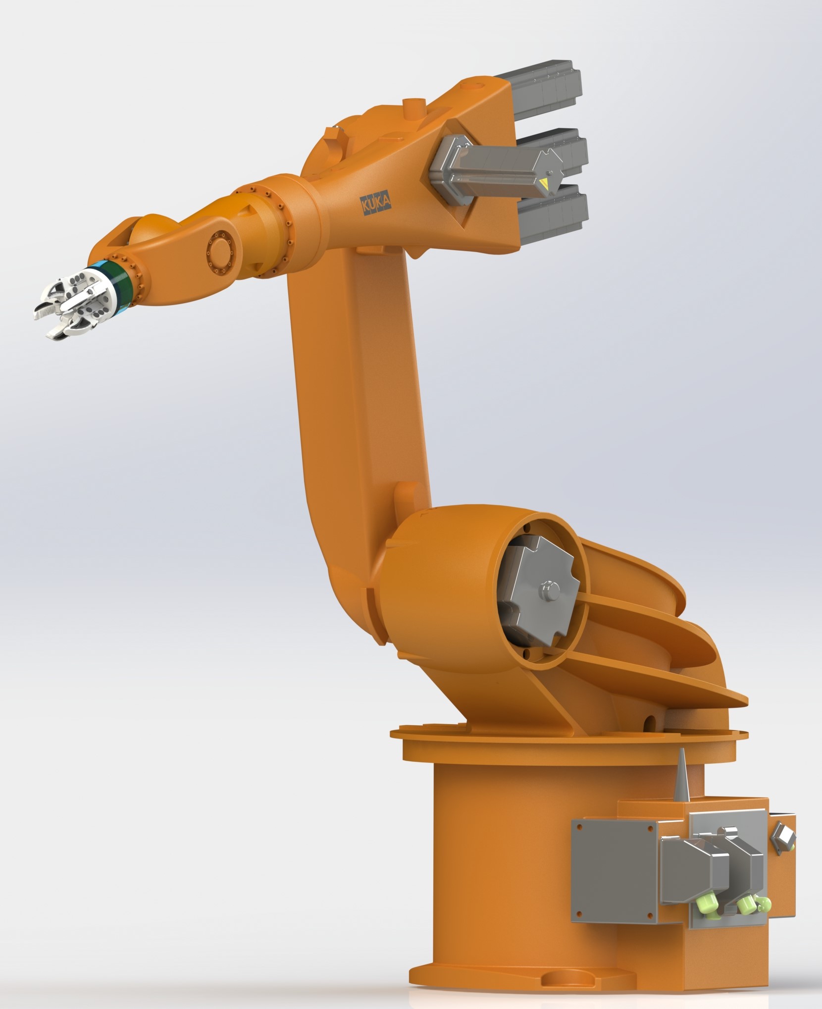 kuka industrial robotic arm